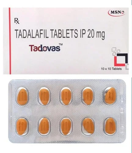 TADOVAS 20MG STRIP OF 10 TABLETS