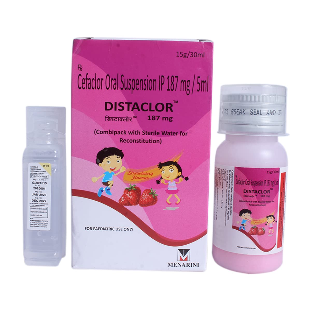 DISTACLOR STRAWBERRY FLAVOUR 30ML SUSPENSION