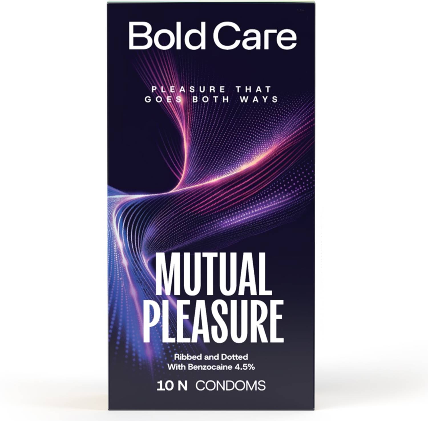 BOLD CARE MUTUAL PLEASURE CONDOMS 10`S